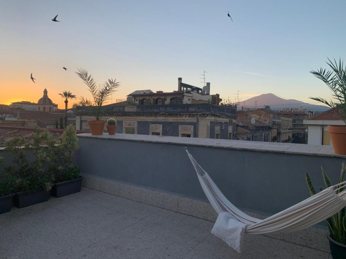 Homestay Rooftop Aeroporto di Catania Fontana Rossa Esterno foto