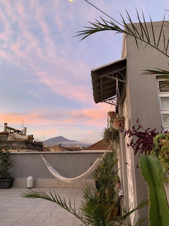 Homestay Rooftop Aeroporto di Catania Fontana Rossa Esterno foto